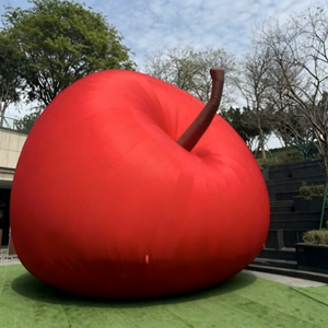 Globo Inflable con Forma de Fruta, Modelo de Dibujos Animados, Manzana, Plátano, Mascota, Impermeable, Duradero, para Decoración de Ferias Agrícolas, Eventos al Aire Libre, Verano - Product Image 2