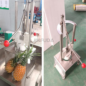Manual Aço Inoxidável Descascador De Abacaxi Corer Slicer Hole <span class=keywords><strong>Punch</strong></span> Peeling Cut <span class=keywords><strong>Pineapple</strong></span> Slicing Machine - Product Image 3