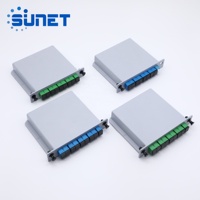 Prix usine Cassette Type PLC Splitter 1x4 1x8 1x16 SC/UPC SC/APC Insert Type Plug-in LGX PLC Splitter