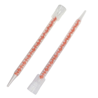 Buse d'agitation statique carrée à 18 sections pour mélangeur d'époxy bi-composant, tube de 400 ml pour cartouche double, colle AB pour carrelage