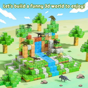 Juegos de juguetes de bloques de construcción magnéticos de plástico de nuevo estilo, regalo perfecto para niños - Product Image 2