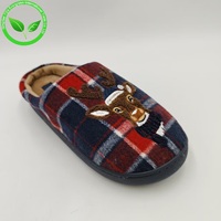 Chaussons rennes chauds et douillets - Chaussons de Noël animaux pour l'intérieur, confortables et festifs (ODM/OEM)