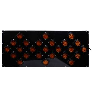 Espaces de stationnement de véhicules d'ingénierie équipés de panneaux lumineux LED de flèche de déviation de voie - Product Image 2