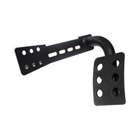 Accessoires sportifs tout-terrain MusixiA 4x4, repose-pieds en acier côté gauche pour Jeep Wrangler JK 2007-2018