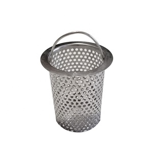 Good Slag Removal Effect Cylindrical Metal Mesh Perforated Tube Filter Screen - Product Image 1