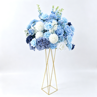 Boule de fleurs artificielle multi-fleurs, fabriquée à la main, pour décoration intérieure/extérieure, mariage et centre de table pour la rentrée scolaire, directement de l'usine