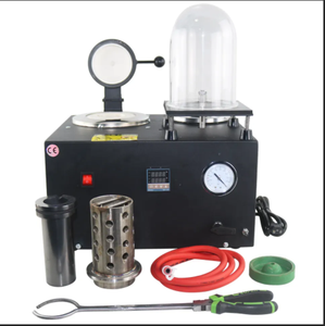 Four à induction haute température pour la raffinage des métaux précieux, fusion d'or et d'argent, moulage de bijoux, double usage, sous vide, 3 kg - Product Image 3