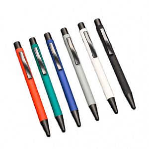 Hot-selling High-quality Metal Ballpoint <b>Pens</b> Slim Signature Customizable Luxury Advertising Custom Brand 0.5mm Tip - Product Image 6