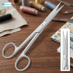 Ciseaux chirurgicaux 6flowers F4-001 en acier inoxydable, instrument de chirurgie générale manuel, classe I, certifié CE ISO 2015 - Product Image 3