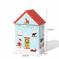 Boîtes en fer blanc personnalisées pour les fêtes, boîtes en métal pour cadeaux de Noël, Pâques, Halloween, pour emballer des bonbons et des biscuits