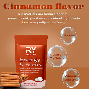 OEM senza zucchero <span class=keywords><strong>L</strong></span>-teanina Gum integra menta aromatizzata per gli adulti per aumentare <span class=keywords><strong>l</strong></span>'energia e la concentrazione - Product Image 5