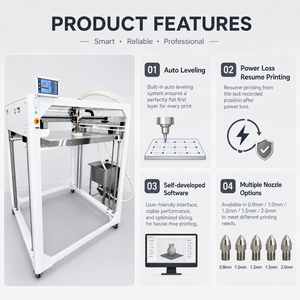 Professioneller FGF Industrieller Schnelldrucker PLA-Pellet Großformat 3D-Skulptur-Modelle Drucker - Product Image 4