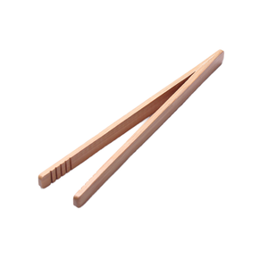 Wholesale Eco-Friendly Biodegradable Bamboo Serving <strong>Mini</strong> BBQ Barbecue <strong>Tong</strong> Disposable Utensils - Product Image 3