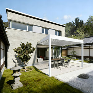 KING LI YANG Série 150 Barbecue en aluminium Gazebo - Noir/Argent/Blanc Facile à assembler Utilisation en extérieur Plage <span class=keywords><strong>avec</strong></span> étagères - Product Image 2