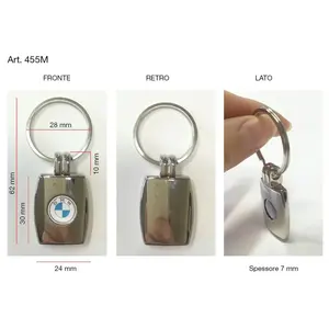 Porte-clés en résine personnalisé pour merchandising - Product Image 2