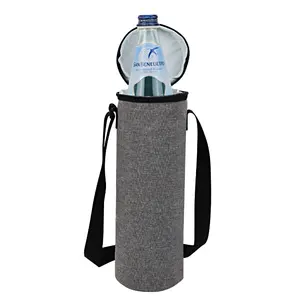 Wholesale Customized Drink Cooler Bag Water Bottle Cooler Bag Insulated Water Bottle Bag With Strap