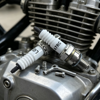 Accessoires pour tondeuses à gazon – Bougie d'allumage haute performance LG IKR9H8 pour motos, fabriquée en Chine (approvisionnement direct usine)