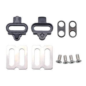 Pédales clipsables Shimano SPD SH51m088m pour VTT, autobloquantes, antidérapantes, noir, argent, acier au chrome-molybdène - Product Image 3