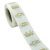 Autocollant pour animaux de compagnie en feuille d'or et d'argent transparent estampage à chaud étiquette ronde en PVC transparent avec impression de logo autocollant en vinyle étanche