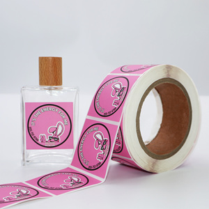 Etichette Adesive Personalizzate Resistenti all'Olio per Profumi, Stampa con Logo UV in Rilievo, Adesivi in Carta Testurizzata Ecologici e Durevoli per Candele - Product Image 4