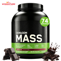 Poudre Protéinée Prise de Masse OEM en Gros 5LB avec Vitamine C, Zinc et Vitamine D pour le Soutien Immunitaire