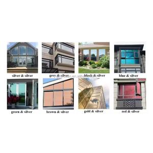 ฟิล์มติดกระจกบ้าน โรงพยาบาล ภายนอกอาคาร แบบมีกาวในตัว สีเงิน ป้องกันความร้อน สะท้อนแสง ป้องกันการมองเห็นจากภายนอก ฟิล์มกระจกมองข้างเดียว PET สำหรับอาคาร - Product Image 4