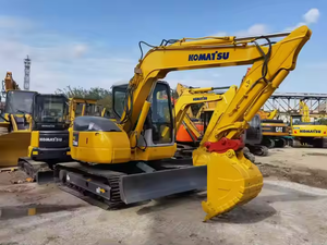 Nouvelle Arrivée Excavatrice Komatsu PC78US d'occasion, d'origine, excellentes performances, en stock, moteur, boîte de vitesses, pompe à engrenages, roulement, PLC 7.8 - Product Image 4