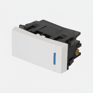 Scatola con 12 unità interruttore a 3 vie, 1 modulo, linea spagnola, colore bianco - Product Image 1