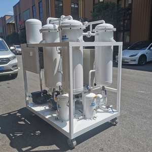מחיר המפעל 9000lph מנוע מלוכלך סינון שמן Po-150 טורבינה משומש מכונת טיהור להסרת זיהומים - Product Image 4