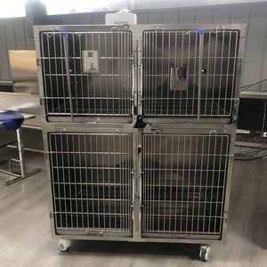 Caisse durable pour chien de compagnie Caisse multifonctionnelle pour chien en acier inoxydable 304 Cage pour animaux de compagnie à vendre - Product Image 2