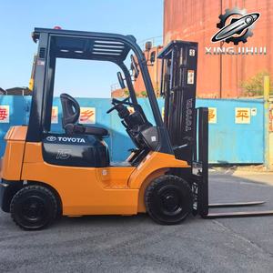 Chariot élévateur Toyota 7FD15 1,5 tonne d'occasion, chariot élévateur d'occasion du Japon 1,5 tonne 1DZ-2, moteur Toyota, machine d'occasion, alimenté au carburant, 1500 kg - Product Image 3