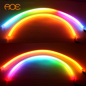 60cmx2 ứng dụng điều khiển RGB đuổi theo màu sắc với tín hiệu lần lượt linh hoạt RGB DRL dải - Product Image 1