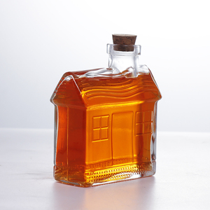 <span class=keywords><strong>Prix</strong></span> fabricant, vente en gros, logo personnalisé en relief, mini bouteille en verre pour <span class=keywords><strong>alcool</strong></span>, 200 ml, 20 cl, bouteille en verre pour gin, whisky, vin - Product Image 4