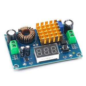 XH-M411 DC-DC บูสต์คอนเวอร์เตอร์5-45V จอแสดงผลดิจิตอล5A เอาท์พุทปรับได้บอร์ดโมดูลแหล่งจ่ายไฟ - Product Image 1