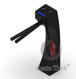 Zento Vertical <span class=keywords><strong>Semi</strong></span>-<span class=keywords><strong>Automatic</strong></span> Trépied Tourniquet Barrière Portes Prix Manuel Avec Biométrique Rfid Scenic School Construction Site Gym - Product Image 4