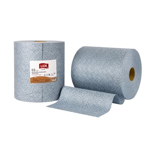 SGS Certified <b>Blue</b> Meltblown Dry <b>Roll</b> for Screen Printing heavy duty cleaning wipes Acid and Alkali Resistant, Low-Lint - Product Image 2