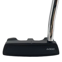 Putter de golf en acier inoxydable de haute qualité pour hommes droitiers avec poignée en caoutchouc à face fraisée CNC