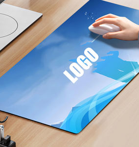 Xinrunjin Tapis de souris bleu étendu à la mode en silicone de marque Logo personnalisé-pour les bureaux de jeu Configurations de bureau Promotions d'entreprise - Product Image 3