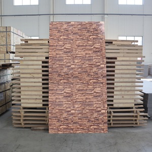 Panneau mural en mousse <span class=keywords><strong>PVC</strong></span> durable et résistant aux rayures, finition imitation roche écologique, pour projets intérieurs et extérieurs - Product Image 1