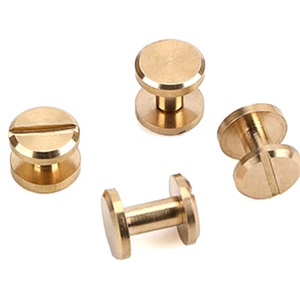 Tornillos <span class=keywords><strong>de</strong></span> Acero Inoxidable <span class=keywords><strong>de</strong></span> 10 mm, Tornillos Métricos <span class=keywords><strong>de</strong></span> Latón y Acero al Carbono para Encuadernación, Macho y Hembra, M1, Tornillos Chicago para Máquina, Destornillador <span class=keywords><strong>de</strong></span> Cabeza Plana - Product Image 6