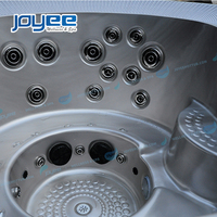 JOYEE-Spa à débordement pour 6 personnes, spa extérieur, filtre à sable acrylique, hydromassage, hydrothérapie, piscine, hôtel