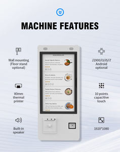 21,5 Дюймов настенный и настольный киоск Paymnet с Wifi WINS и Android киоск напольная подставка киоски для самостоятельной Печати - Product Image 5