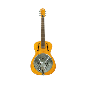 Guitare résonnante vintage DB-25 FR avec accastillage chromé pour Blues et Folk – Vente directe usine - Product Image 2