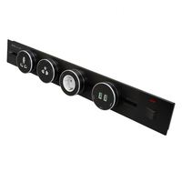 Prise électrique sans fil Rail mobile Smart Socket Power Extension Socket Panneaux pour murs avec lumières LED USB