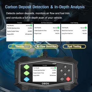 전문 OBD II Obd2 스캐너 자동차 코드 리더 연료 테스트 성능 테스트 배터리 테스터 풀 OBDII 진단 스캐너 도구 - Product Image 6