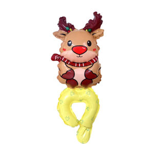 नए क्रिसमस ब्रेसलेट बैलून सटा क्लॉस पुनर्जन्म वाली कलाई पार्टी सजावट वातावरण एल्यूमीनियम फिल्म बैलून - Product Image 6