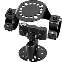 Kit de Montaje para Bidón de Gasolina de Aluminio y Acero Inoxidable con Recubrimiento en Polvo, Compatible con Rotopax/Fuelpax, Universal para UTV, ATV, Jeep