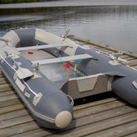 Type de pêche 3 personnes bateau de pêche gonflable moteur Pvc chine radeau rivière lac dériveur Hypalon ponton bateau gonflable pour la pêche