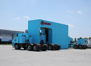 รถบรรทุกแทรกเตอร์ดีเซล Sany 8x4 รับน้ำหนักได้มากกว่า 50 ตัน เกียร์อัตโนมัติ 450 แรงม้า ยูโร 5 พวงมาลัยซ้าย ใหม่ สำหรับงานขนส่งในเหมือง - Product Image 1