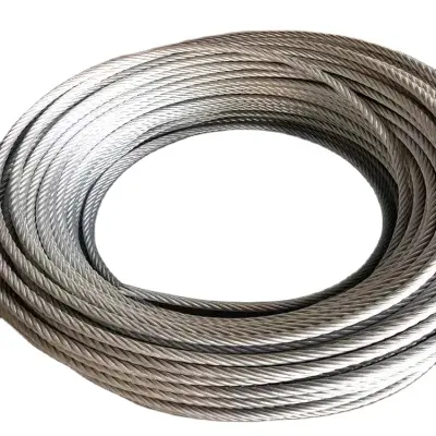 Good Price Compacted 6X25 6X25fi+FC/Iwrc Galvanized Steel Wire Rope for Construction Derrick Oil Well Drilling